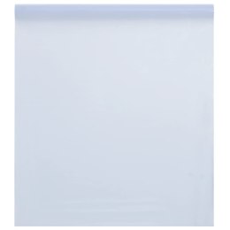  Folia okienna statyczna, matowa, przezroczysta biała, 45x500 cm