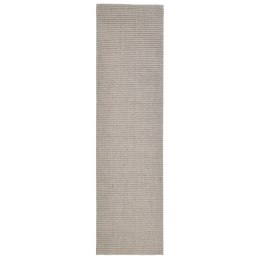  Sizalowy dywanik do drapania, kolor piaskowy, 80x300 cm