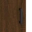  Witrynka, brązowy dąb, 69,5x34x180 cm, materiał drewnopochodny