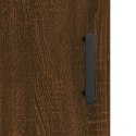 Witrynka, brązowy dąb, 69,5x34x180 cm, materiał drewnopochodny