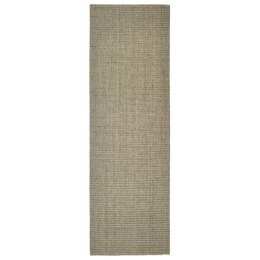  Sizalowy dywanik do drapania, kolor taupe, 80x250 cm