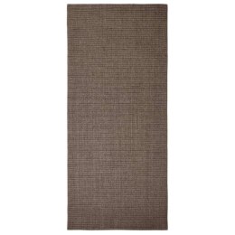  Sizalowy dywanik do drapania, brązowy, 66x150 cm
