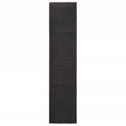  Dywanik sizalowy do drapania, czarny, 80x350 cm