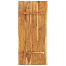  Blat łazienkowy, lite drewno akacjowe, 140x52x2,5 cm