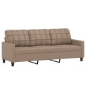  3-osobowa sofa, cappuccino, 180 cm, sztuczna skóra