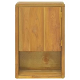  Łazienkowa szafka ścienna, 45x30x70 cm, lite drewno tekowe