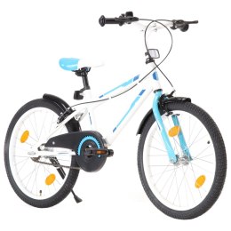  Rower dla dzieci, 20 cali, niebiesko-biały