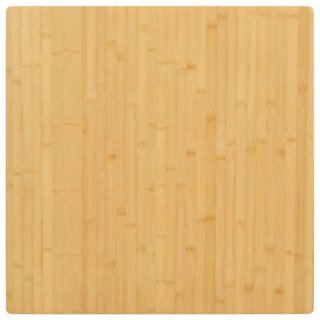  Blat do stołu, 80x80x2,5 cm, bambusowy