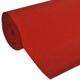  Czerwony dywan 1 x 10 m, bardzo ciężki 400 g/m2