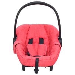  Fotelik niemowlęcy do samochodu, czerwony, 42x65x57 cm