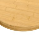  Blat do stołu, Ø30x4 cm, bambusowy