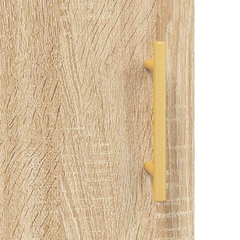  Biurko, dąb sonoma, 140x50x75 cm, materiał drewnopochodny