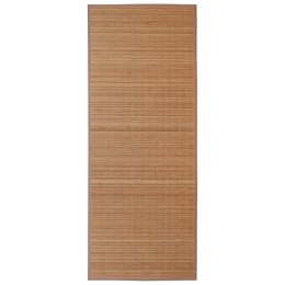  Dywan bambusowy, 120 x 180 cm, prostokątny, brązowy