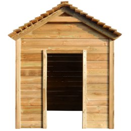 Ogrodowy domek do zabawy, 120 x 120 x 146 cm, drewno sosnowe