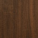 Biurko, brązowy dąb, 90x45x76 cm, materiał drewnopochodny