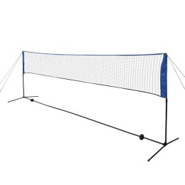Siatka do badmintona, lotki, 500x155 cm