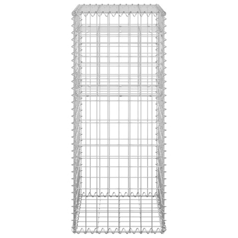 Słupek gabionowy, 40x40x100 cm, żelazo