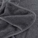 Ręczniki plażowe, 6 szt., antracytowe, 60x135 cm, 400 g/m²