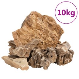 Kamienie dragon stone, 10 kg, brązowe, 5-30 cm