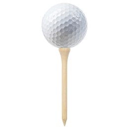 Kołki tee do golfa, 1000 szt., 70 mm, bambusowe