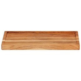 Deska do krojenia, 52x38x3,5 cm, lite drewno akacjowe