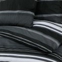 Zestaw pościeli, czarno-biały, 200x200 cm, bawełna