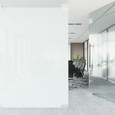 Folia okienna statyczna, matowa, przezroczysta biała, 60x1000cm