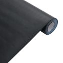 Samoprzylepna okleina meblowa, matowa czerń, 90x500 cm, PVC