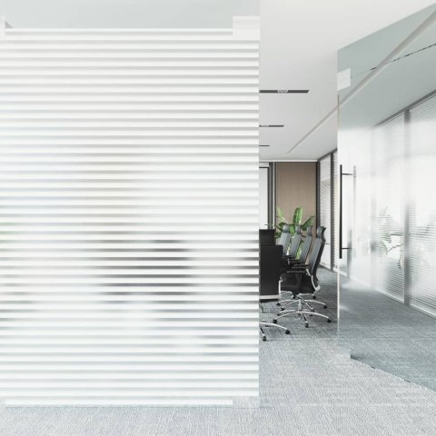 Folia okienna, matowa, wzór żaluzjowy, 45x500 cm, PVC