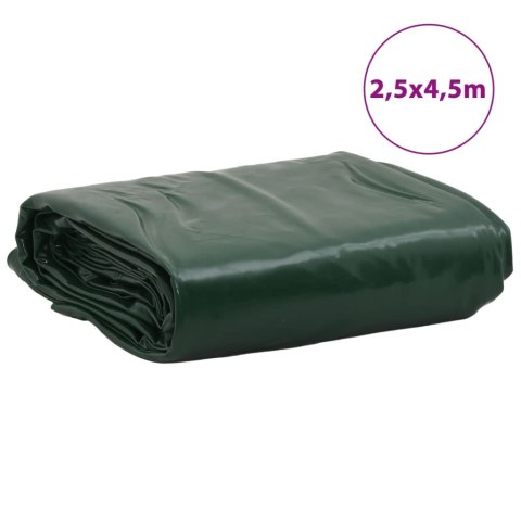 Plandeka, zielona, 2,5x4,5 m, 600 g/m²