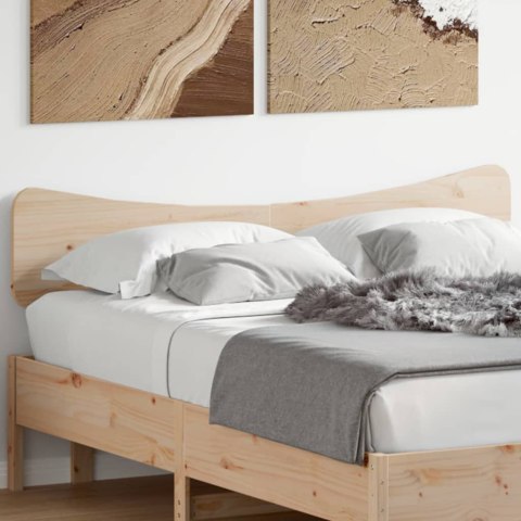 Wezgłowie do łóżka, 140 cm, lite drewno sosnowe