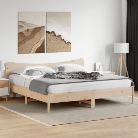Wezgłowie do łóżka, 200 cm, lite drewno sosnowe