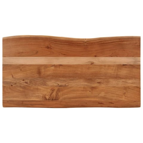 Stolik kawowy, 110x55x40 cm, lite drewno akacjowe