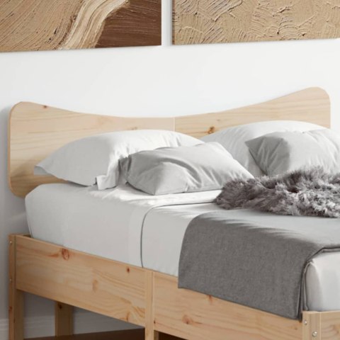Wezgłowie do łóżka, 135 cm, lite drewno sosnowe