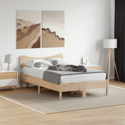 Wezgłowie do łóżka, 120 cm, lite drewno sosnowe