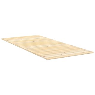 Stelaż do łóżka, 90 x 200 cm, lite drewno sosnowe
