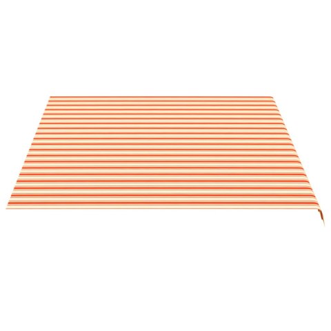 Zapasowa tkanina na markizę, żółto-pomarańczowa, 4,5x3,5 m