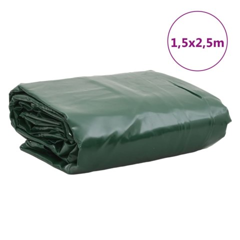 Plandeka, zielona, 1,5x2,5 m, 600 g/m²