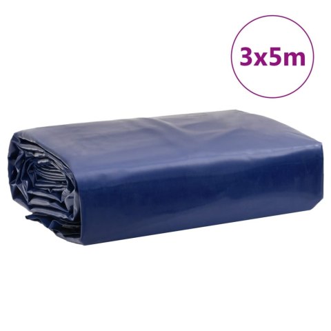 Plandeka, niebieska, 3x5 m, 600 g/m²