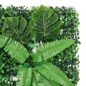   Maty ze sztucznymi roślinami, 24 szt, zielone, 40x60 cm