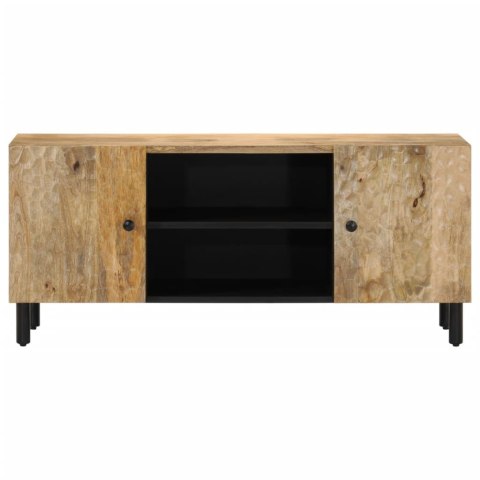 Szafka pod telewizor, 105x33x46 cm, lite drewno mango