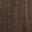 Regał, brązowy dąb, 100x26x180 cm, materiał drewnopochodny