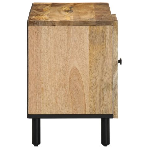 Szafka pod telewizor, 80x31x46 cm, lite drewno mango