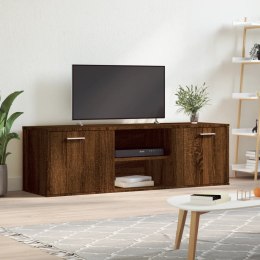 Szafka pod TV, brązowy dąb, 120x34x37 cm