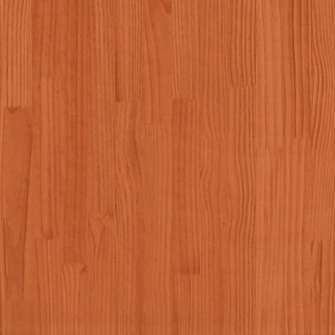 Wezgłowie do łóżka, woskowy brąz, 80x40x75 cm, drewno sosnowe