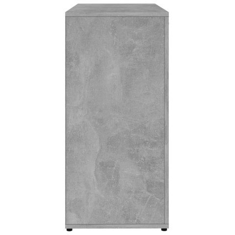 Szafka, szarość betonu, 80x36x75 cm, płyta wiórowa