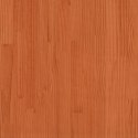 Leżak, woskowy brąz, 205x70x31,5 cm, lite drewno sosnowe