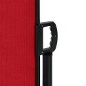 Zwijana markiza boczna, czerwona, 140x500 cm